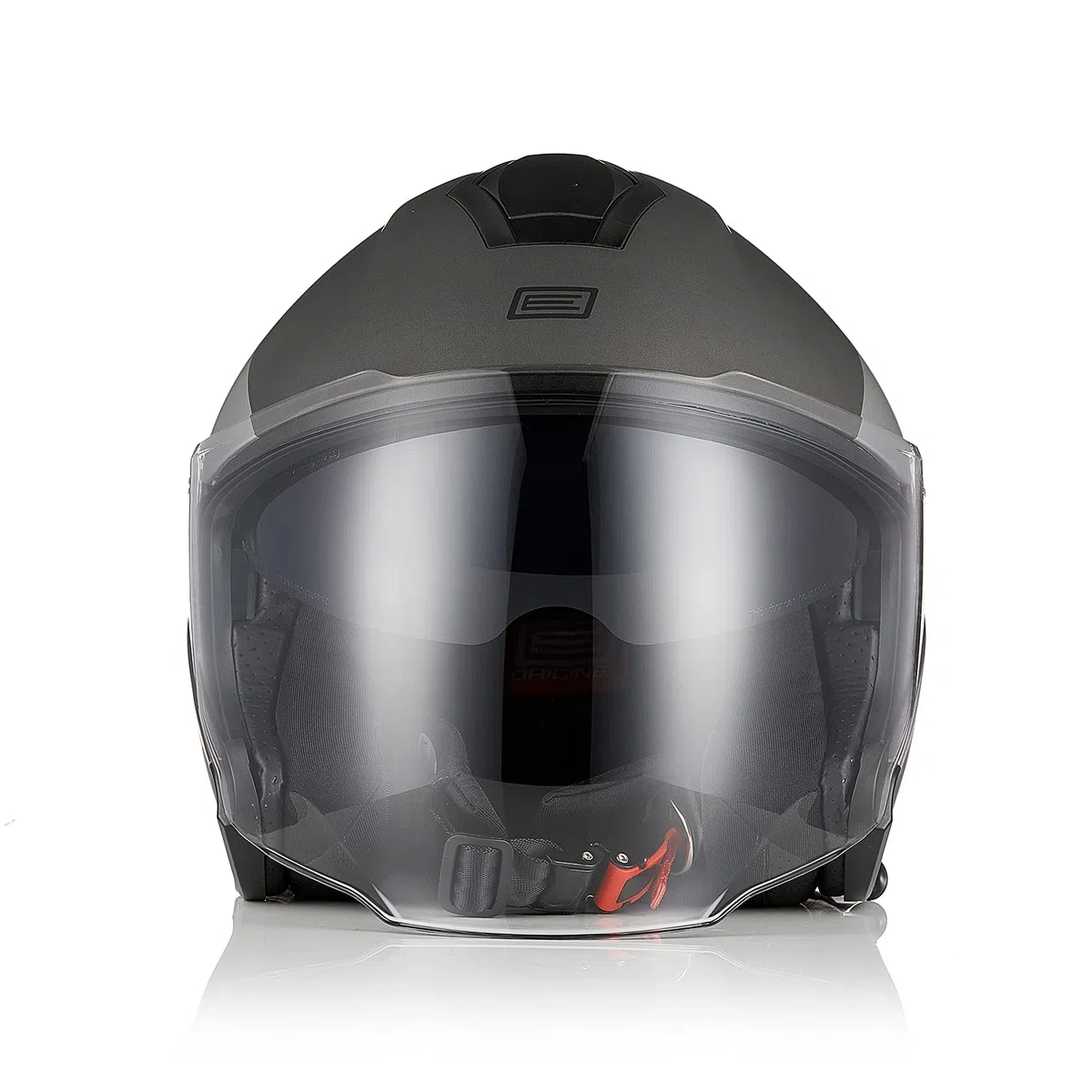 ORIGINE Casco Moto Jet Casco Moto Abierto Scooter para Mujer Hombre Adultos con Doble Visera Homologado ECE