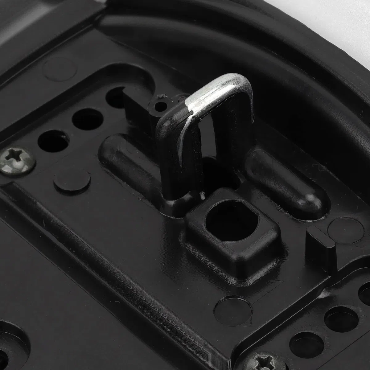 Ajuste Trasero de Repuesto para Carenado de Asiento Cubierta de Carenado Duradera para Pasajero de Motocicleta para CBR600RR 2007-2019, Material ABS Resistente a los Arañazos (WHITE)