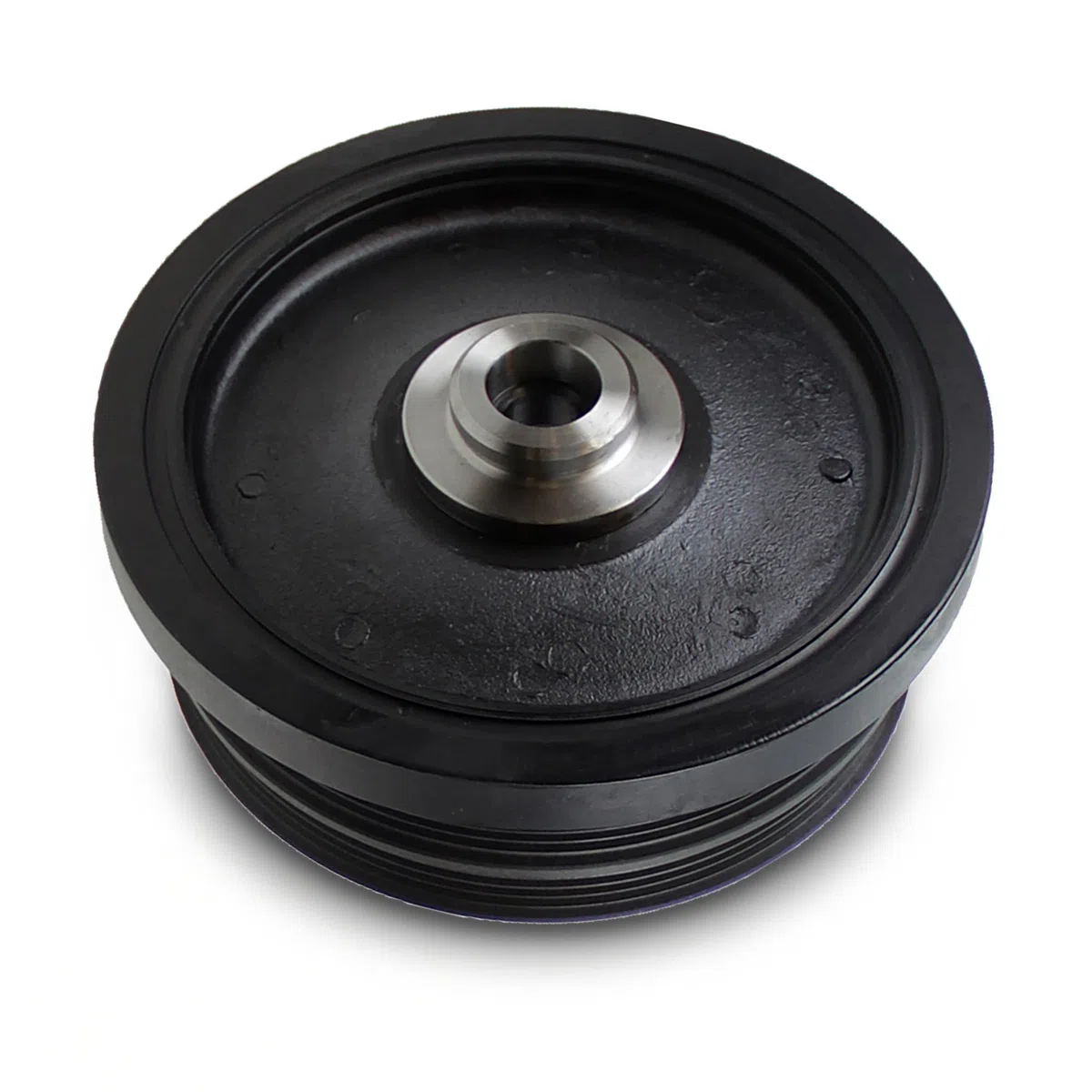 BESTPRICE 1x polea desacoplada, compatible con BMW Serie 1 (E81), 1 (E87), 3 (E46)(E90)(E91), 5 (E60), 5 Touring (E61), X3 (E83)