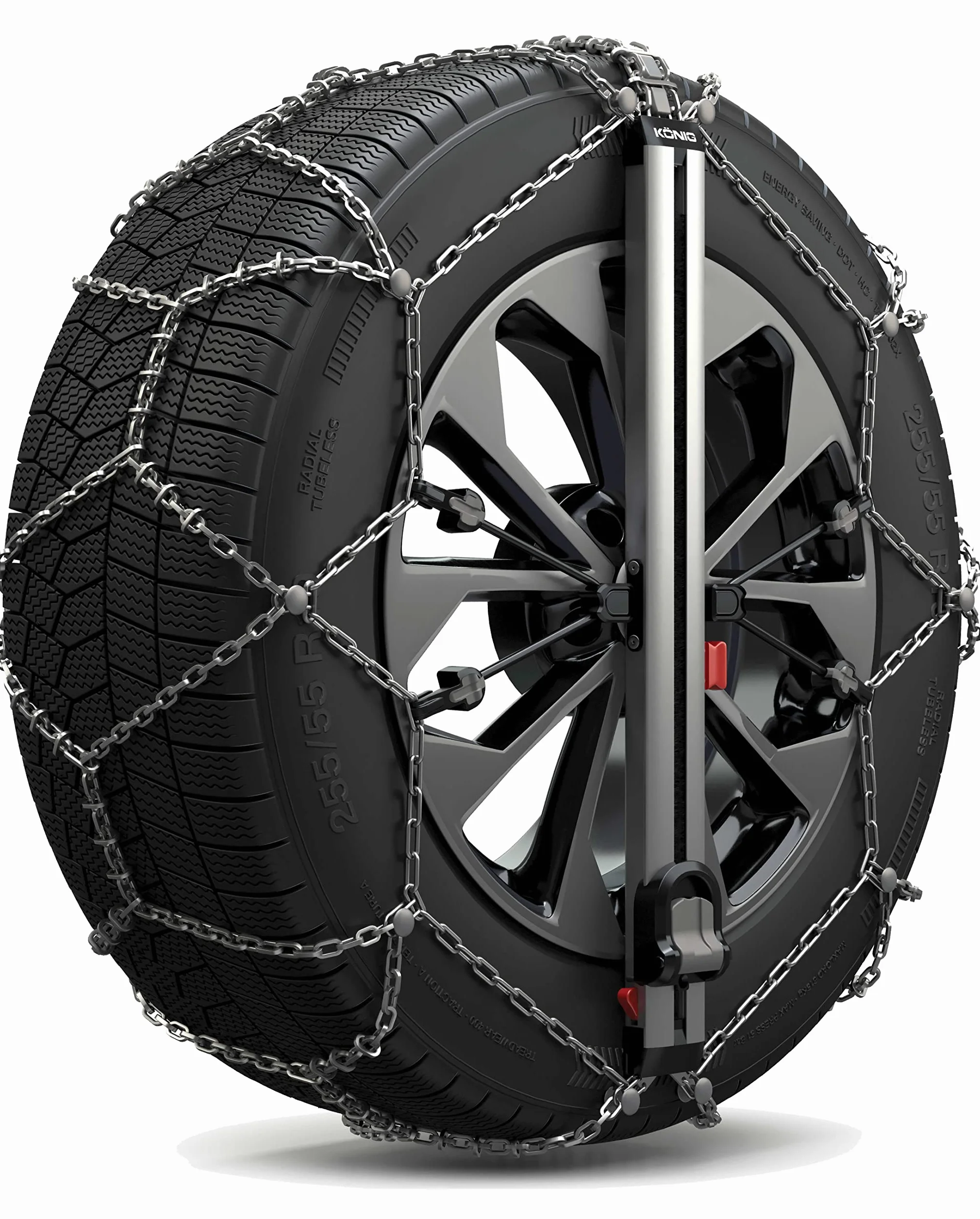 KÖNIG EASY-FIT SUV 247 - Cadenas para la nieve, 2 piezas