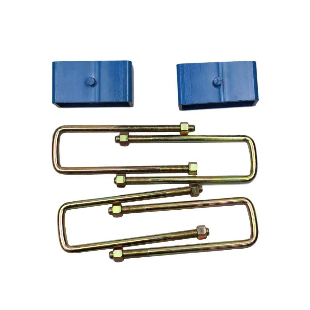 JINGLING Kits de elevación de bloques de suspensión trasera de 51 mm para Triton L200 2005-2014, adaptador de elevación, resorte de puntal (trasero)