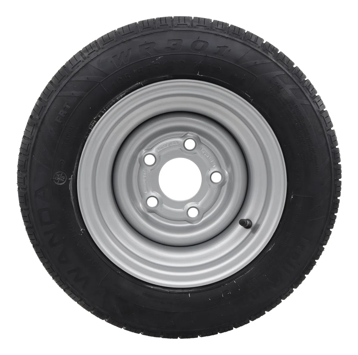 Rueda completa 195/55 R 10C 98/96N LK112x5 Neumático de remolque M+S 195 55 R10C Rueda de remolque Neumático 112 x 5