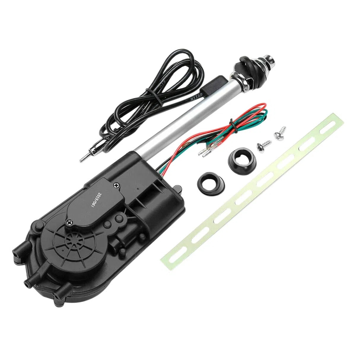 Antena AutomáTica de EnergíA EléCtrica Universal Coche SUV Am y FM Radio MáStil Antena 12V