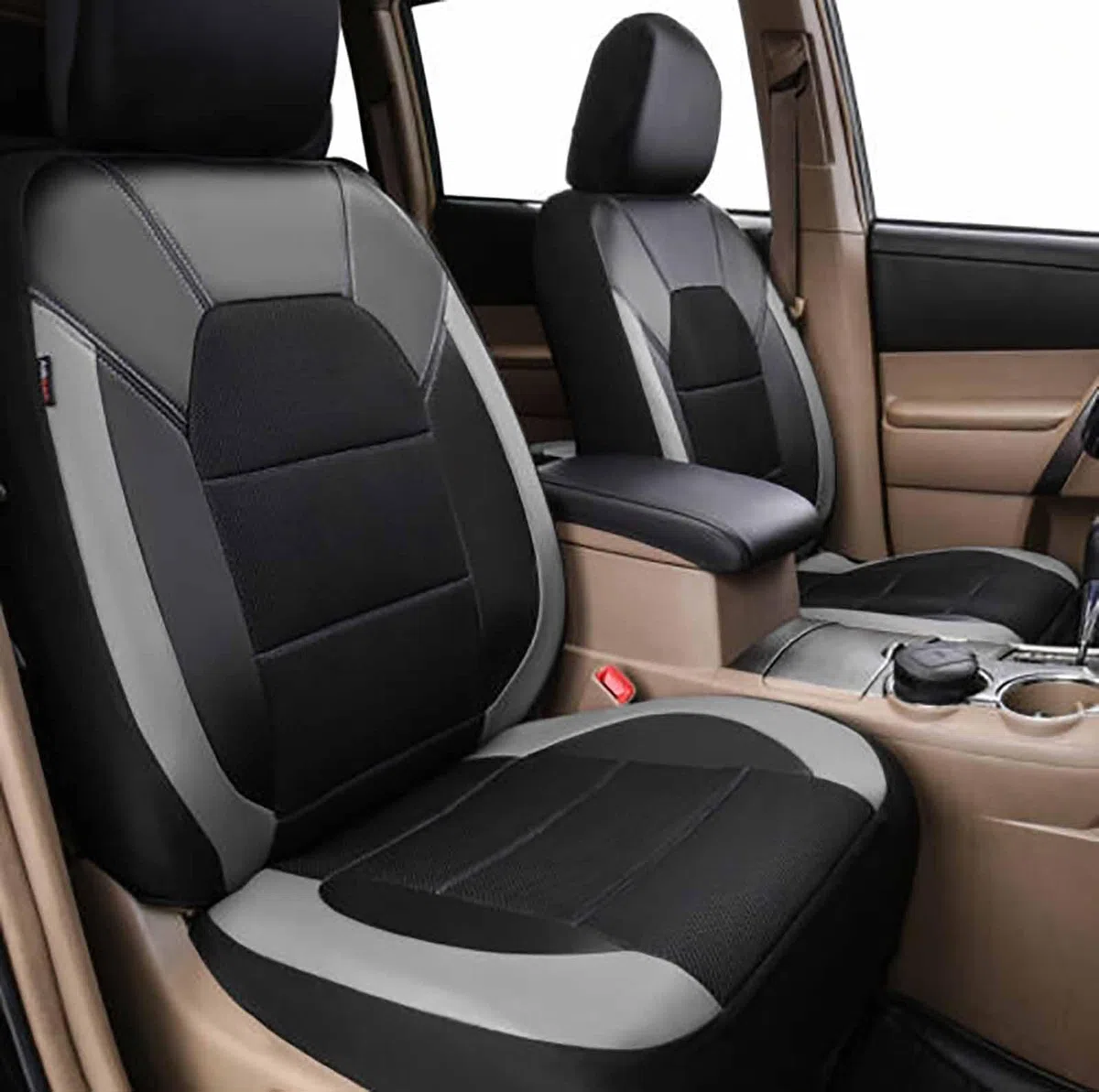 Fundas Asientos Coche para Citroen C4 I 2004 2005 2006 2007 2008 2009 2010 2011, 9 Piezas Delanteros y Traseros Juegos de Cubreasientos Protección, Funda Asiento Coche, Accesorios Coche