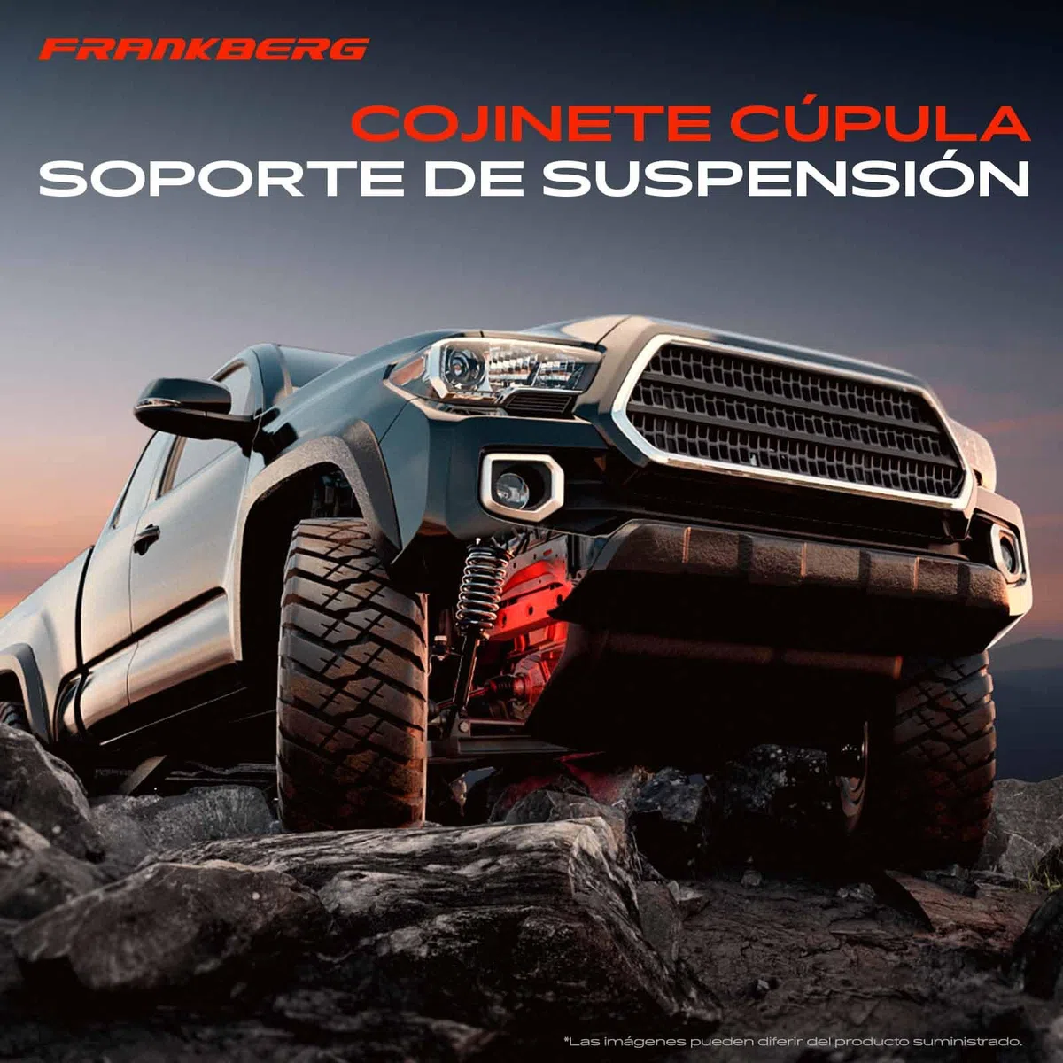 Frankberg Cojinete de domo Cojinete de soporte de amortiguador Izquierda delantera Compatible con Juke F15 Pulsar Compacto C13 Leaf ZE1 Leaf ZE0 Replace# 543251KA0A,543211KA0B