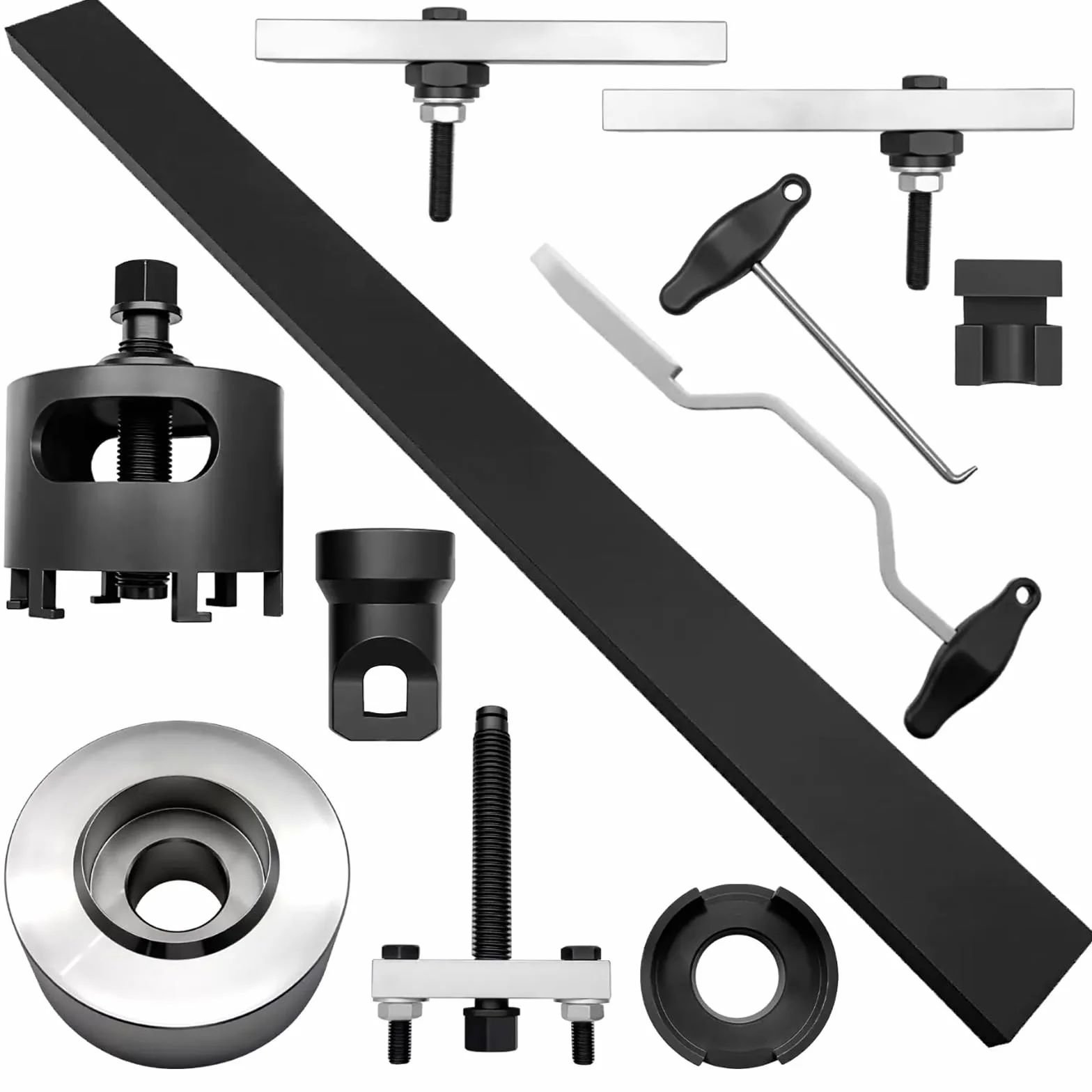 Juego de herramientas para caja de cambios de doble embrague Compatible con Audi Compatible con VAG VW 7-velocidades DSG, caja de cambios de doble embrague T10323 T10373 T10376 T40100 T10407