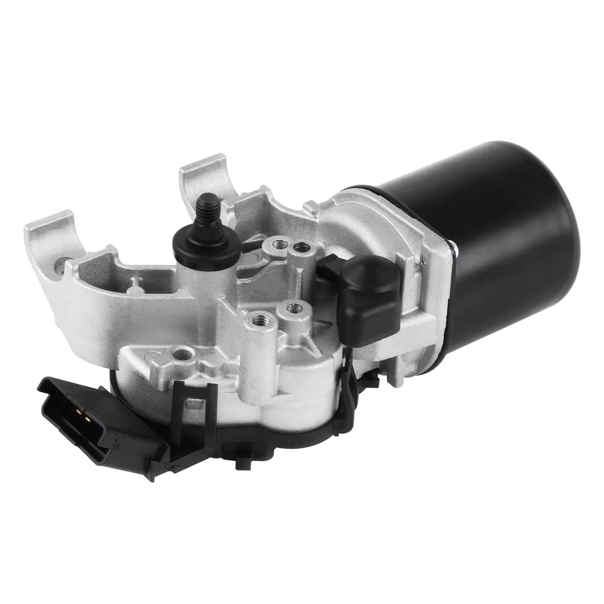 DOCAS Motor de limpiaparabrisas delantero 7701061590 8200268931 compatible con Renault Clio III BR0/1 Clio III Grandtour KR0/1 CLIO III Kasten SB 2005-2014