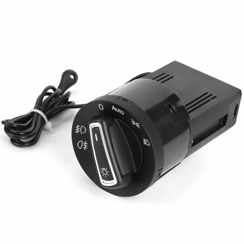 Yosoo Health Gear Interruptor de Faros con Módulo de Sensor de Luz, Material ABS, Control Automático para SEAT I MK4 B5 9N 9N3, Mejora la Visibilidad con Respuesta Rápida