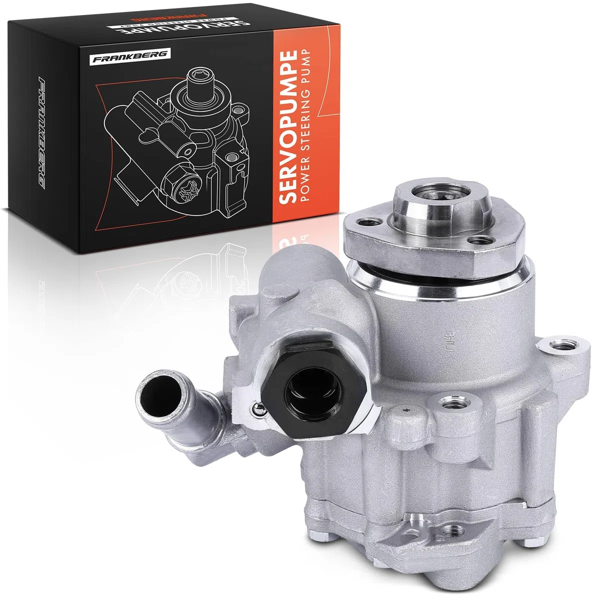 Frankberg Bomba servo bomba de dirección asistida Compatible con Transporter IV Bus 70B 70C 70J 70K 7DB 7DC 7DJ 7DK 1.9 D 2.0 2.8 VR6 1990-2003 Replace# 701422155E