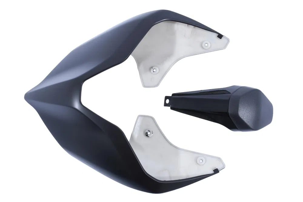 avdb-moto Tapa de Colín Monoplaza compatible con DUCATI PANIGALE V4 / S/SP/R 2018-2021, V4 / S/R / SP2 2022-2024, STREETFIGHTER V4 SVF4 2020-24, ABS Inyectado (Negro Mate-Negro Brillante)