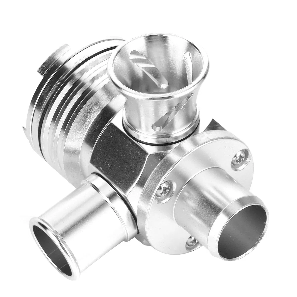 Válvula de descarga turbo ajustable universal, kit de válvula de descarga de recirculación de válvula divisora ​​turbo para motor 1.8T 2.7L