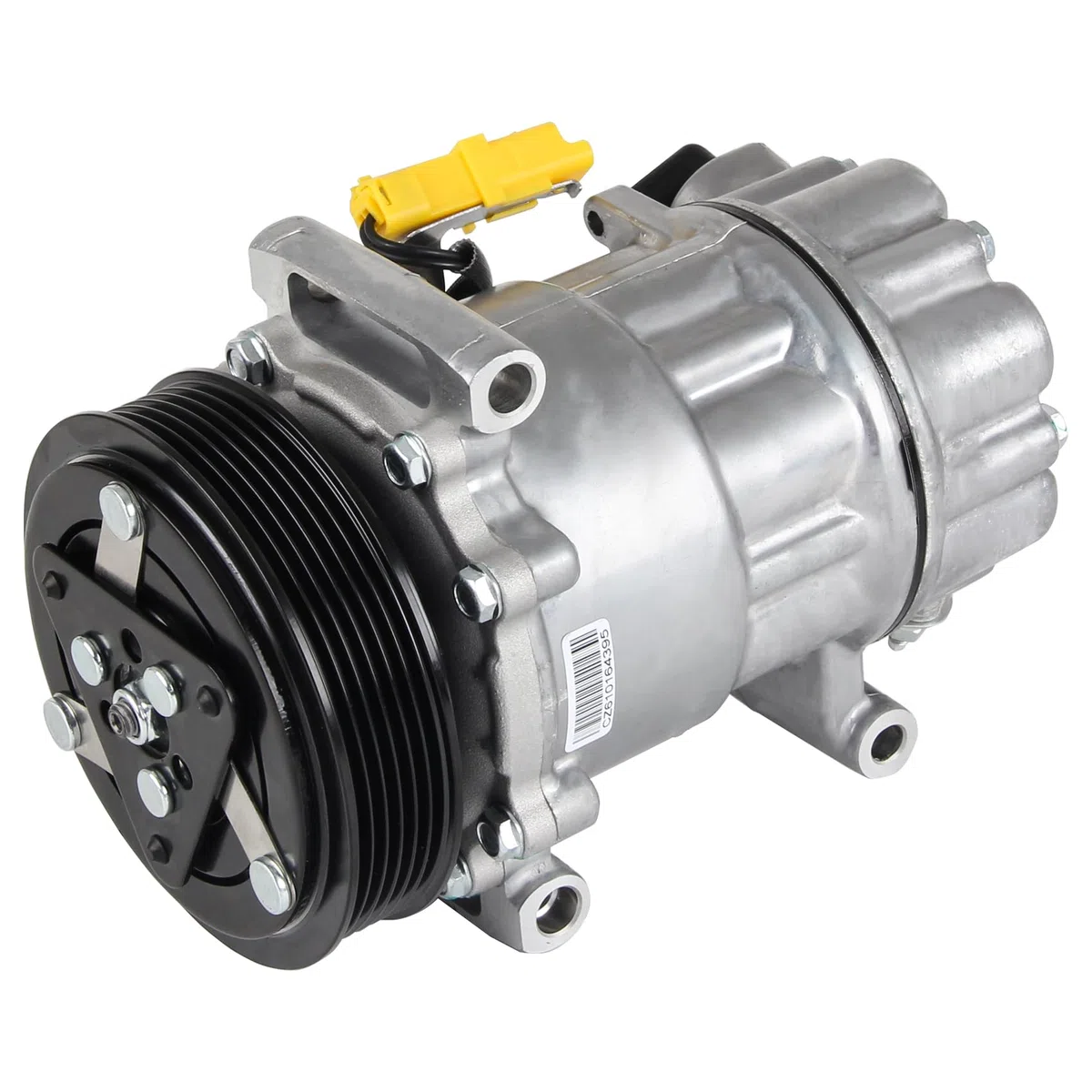 DOCAS Compresor de aire acondicionado 6453QJ 9659875780 compatible para Citroën Berlingo B9 C3 Picasso C4 I C5 III DS3 Peugeot 207 WA WC 208 307 308 5008 PARTNER Tepee