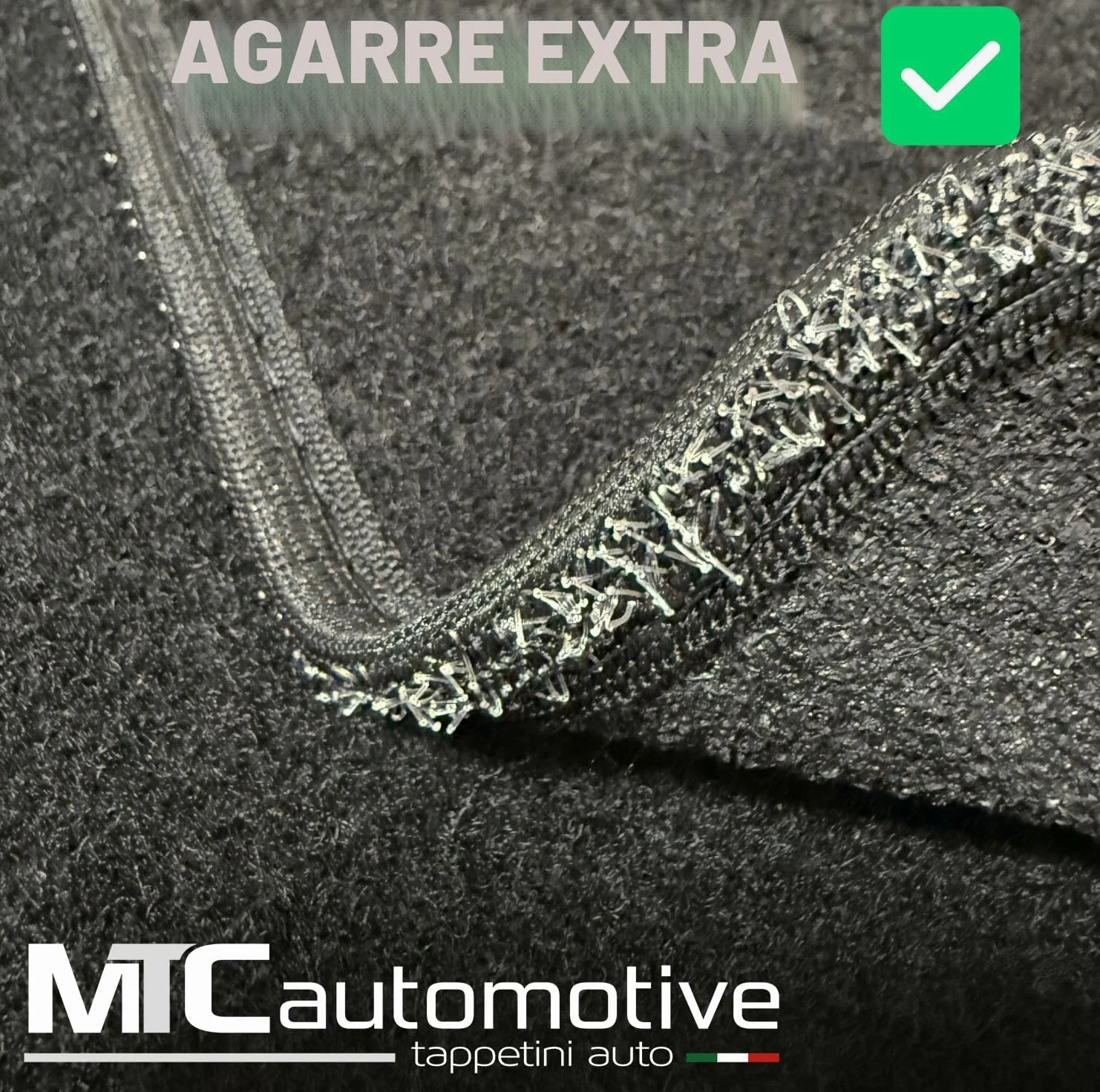 Alfombrillas para Fiat 500 Hybrid a Partir de 2020 - Alfombrillas de Coche a Medida, Antideslizante, talonera de Goma Reforzada, Botones de Anclaje Solo versión Hybrid