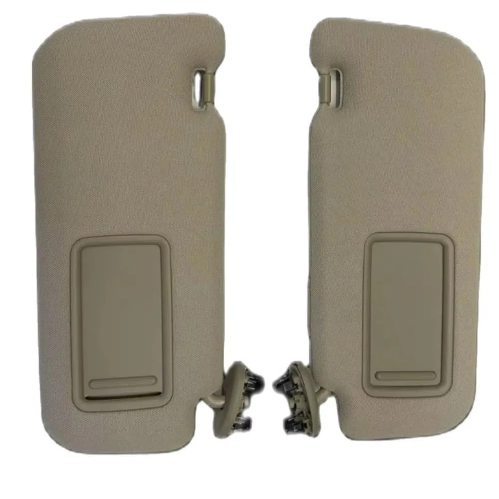 Sun Visor 2007-2013 con Accesorios Interiores para Automóviles De Vanidad Espejo Duradero para Toyota Corolla 7432002711 7432002640B1,Grey Left