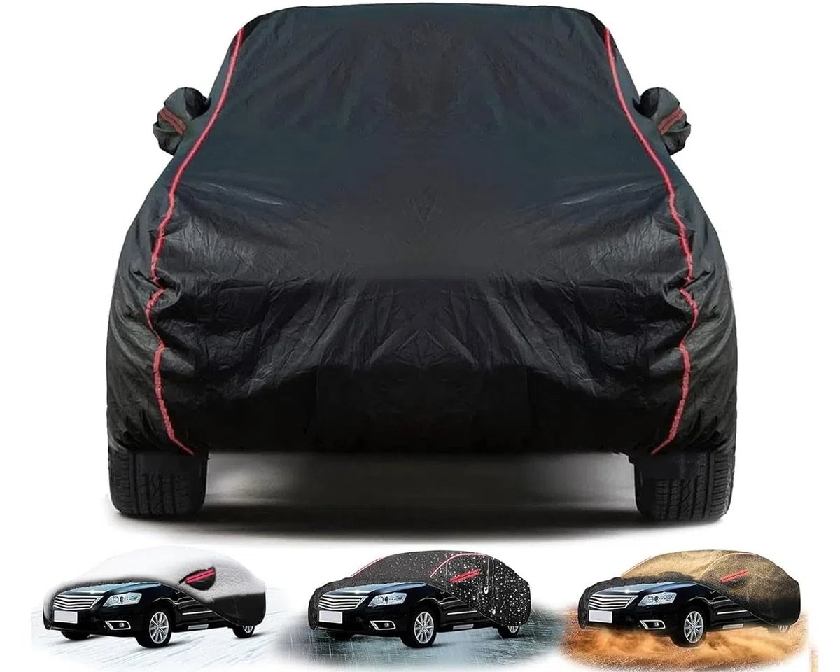 Funda Coche Exterior para Suzuki Vitara, Funda Coche Antigranizo, Impermeable Transpirable, Alta Elasticidad, Anti-UV Resistente Al Polvo Lluvia Nieve LK