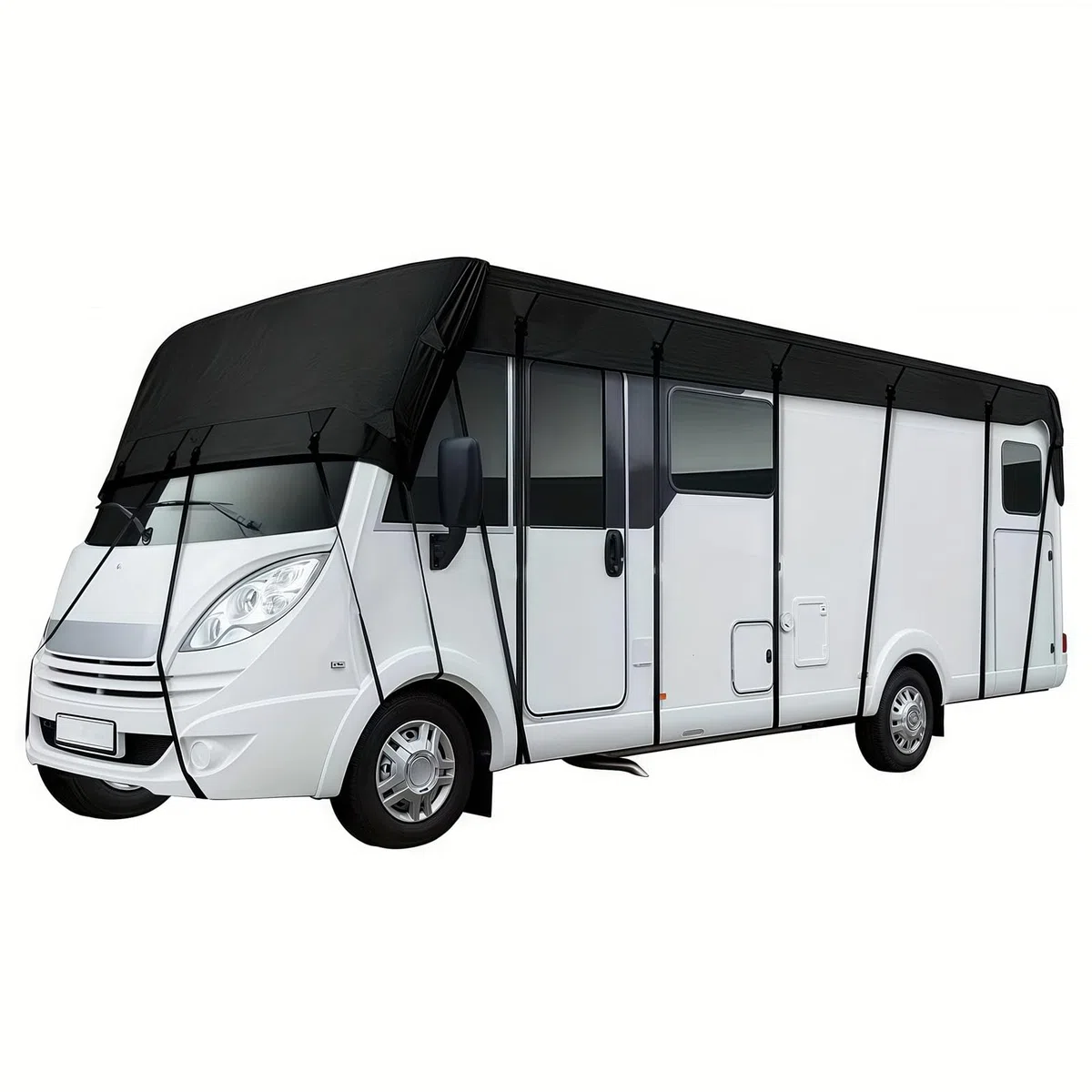 Funda impermeable para caravana con protección UV y diseño transpirable, fácil de limpiar y plegable para uso en viajes