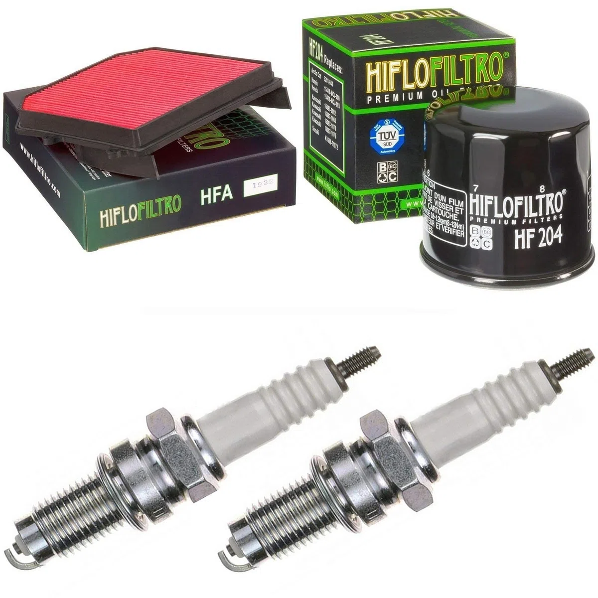 Filtro de aire, filtro de aceite, bujías para XL 1000 VA Varadero ABS año de construcción 2004-2013 Kit de servicio Kit de mantenimiento