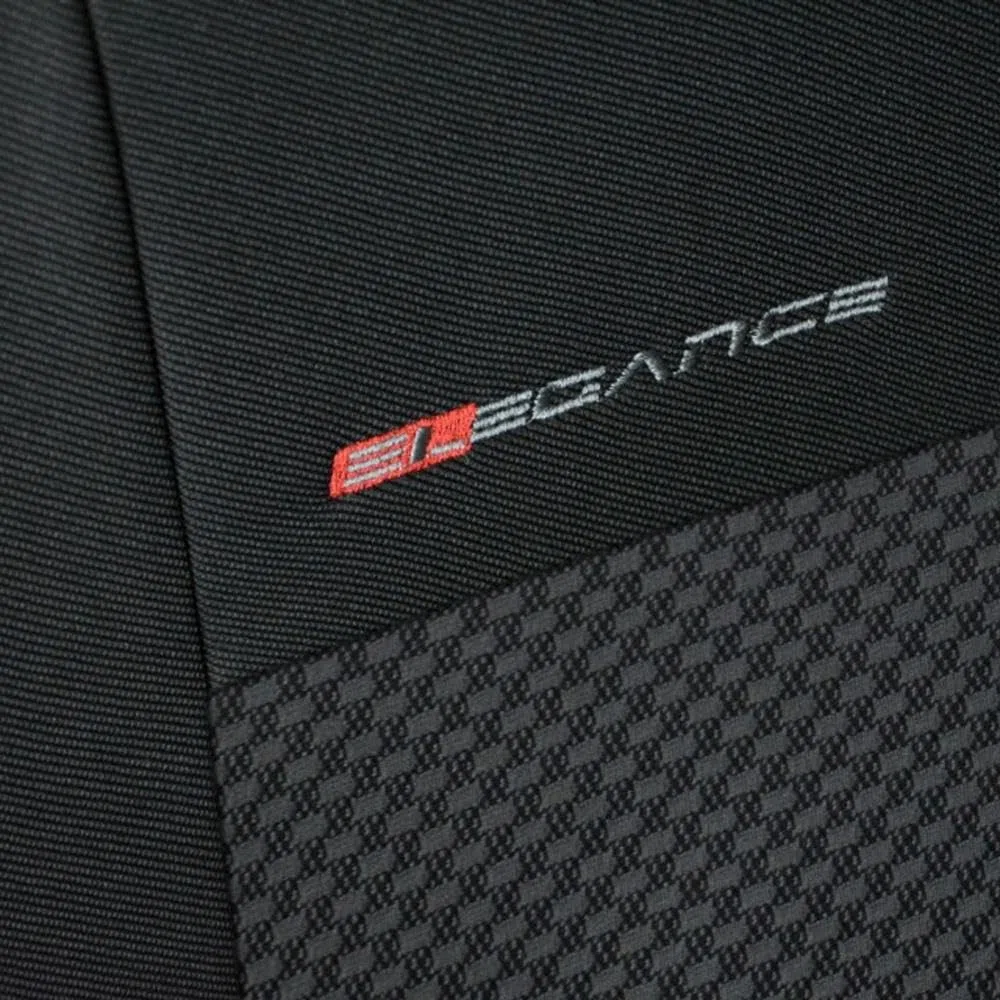 Mossa Fundas de Asientos adecuadas para Citroen Berlingo II Furgoneta (2008-2018) Solo Asientos Delanteros - Dos Individuales - E3