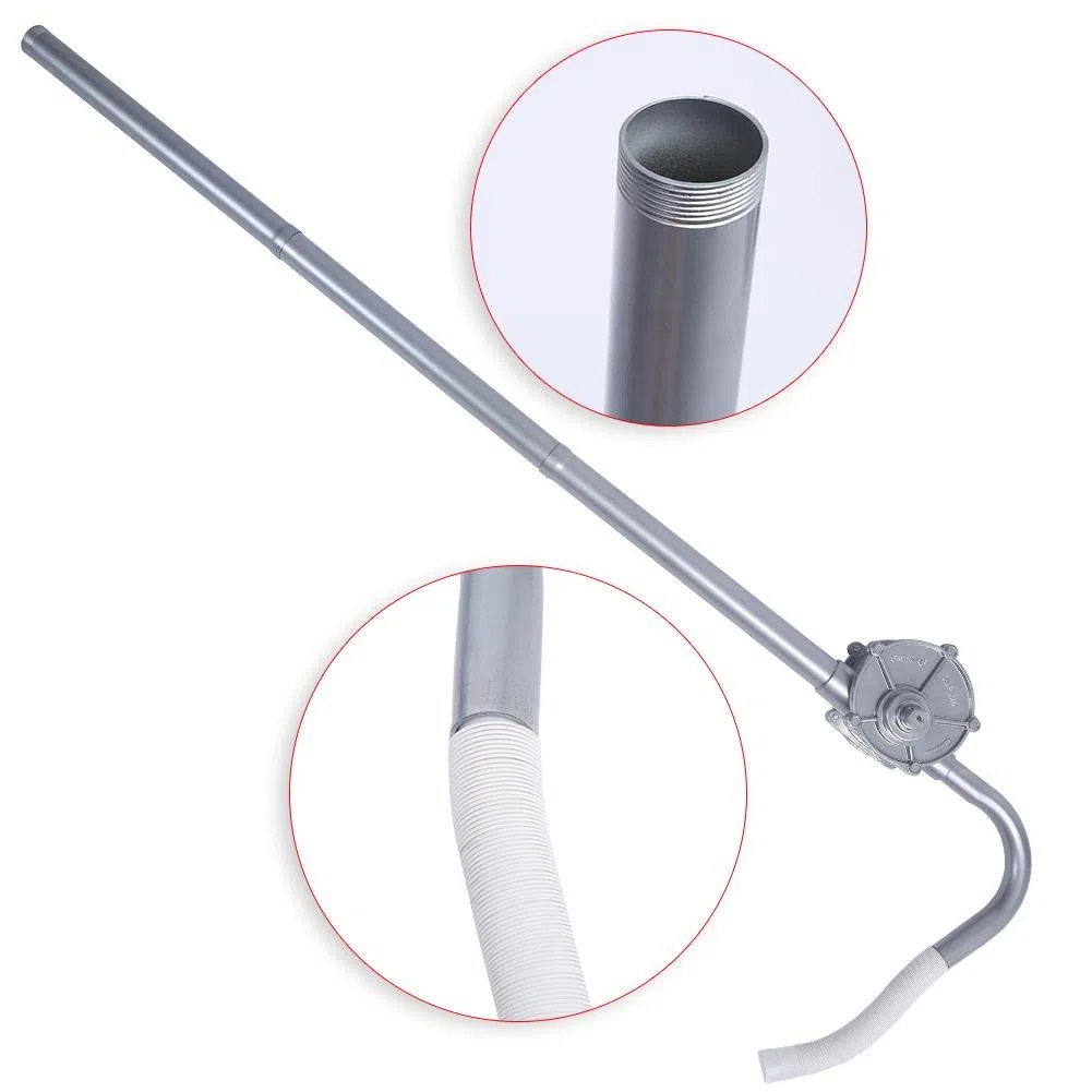 Bomba manual de aleación de aluminio para aspiración de aceite, combustible, gasolina, s de cocción y lubricación