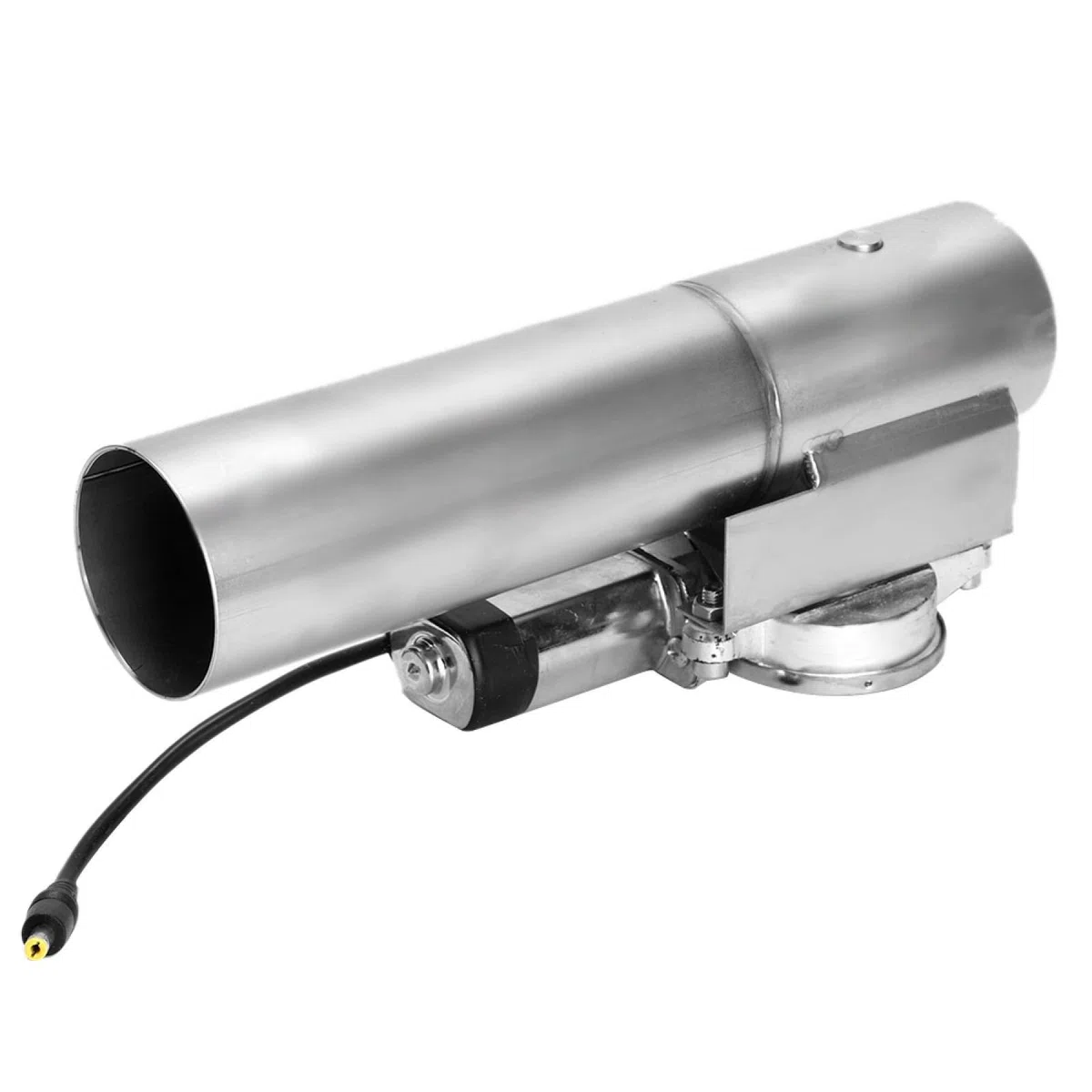 Qiilu Control Remoto de válvula de Corte en E de Tubo de Bajada de Escape eléctrico de Acero Inoxidable de 2,5 Pulgadas V5p478