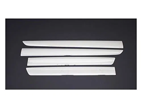 Compatible con Peugeot Partner Tepee Moldura lateral cromada 4 puertas 2008 por encima de P.STEEL (6697075)