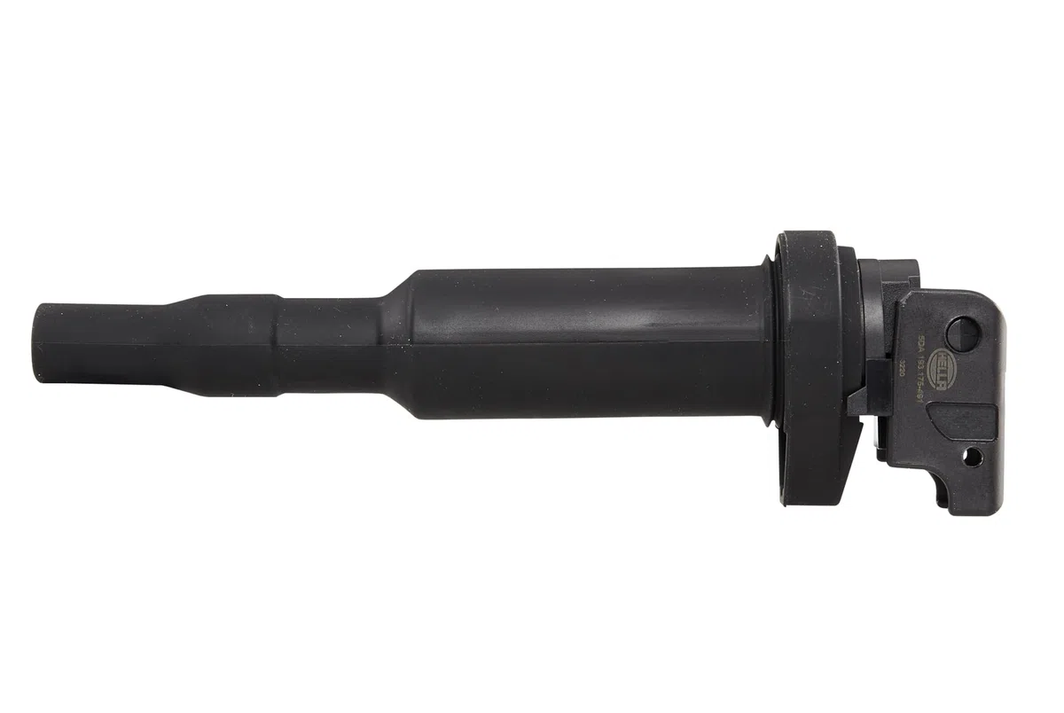 HELLA 5DA 193 175-491 Bobina de encendido - 12V - 3polos - Bobina de encendido cavidad bujía - enchufado
