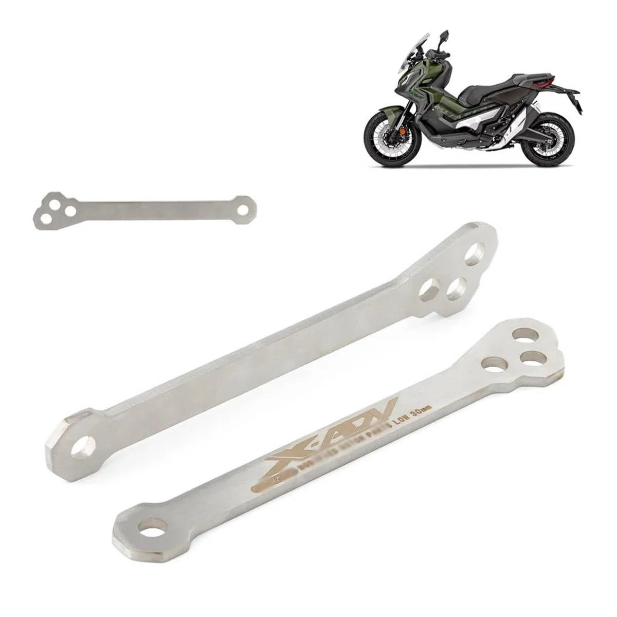 Kit de eslabones de Descenso Ajustables para X-ADV XADV 750 X ADV 750 2019-2023 Enlaces de Descenso Trasero Kit de Descenso Inferior de Motocicleta Accesorios de Amortiguador de suspensión