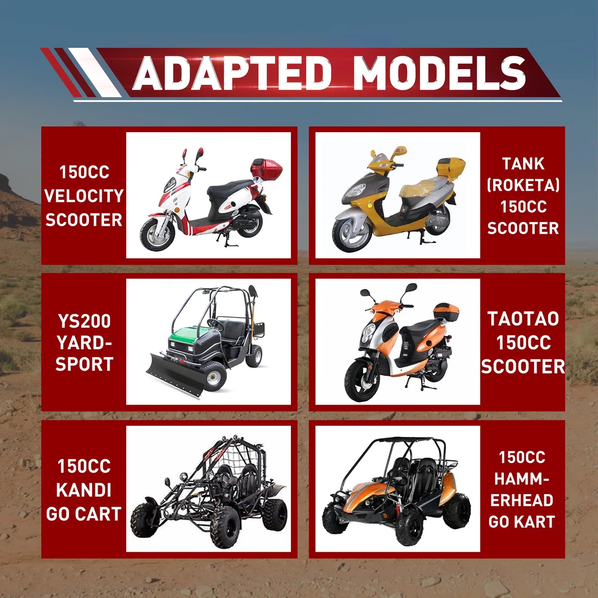 WOOSTAR Ensamblaje Completo de Rodillos Variador Reemplazo para 4 Tiempos GY6 125cc 150cc Scooter Go Kart 152QMI 157QMJ Motor
