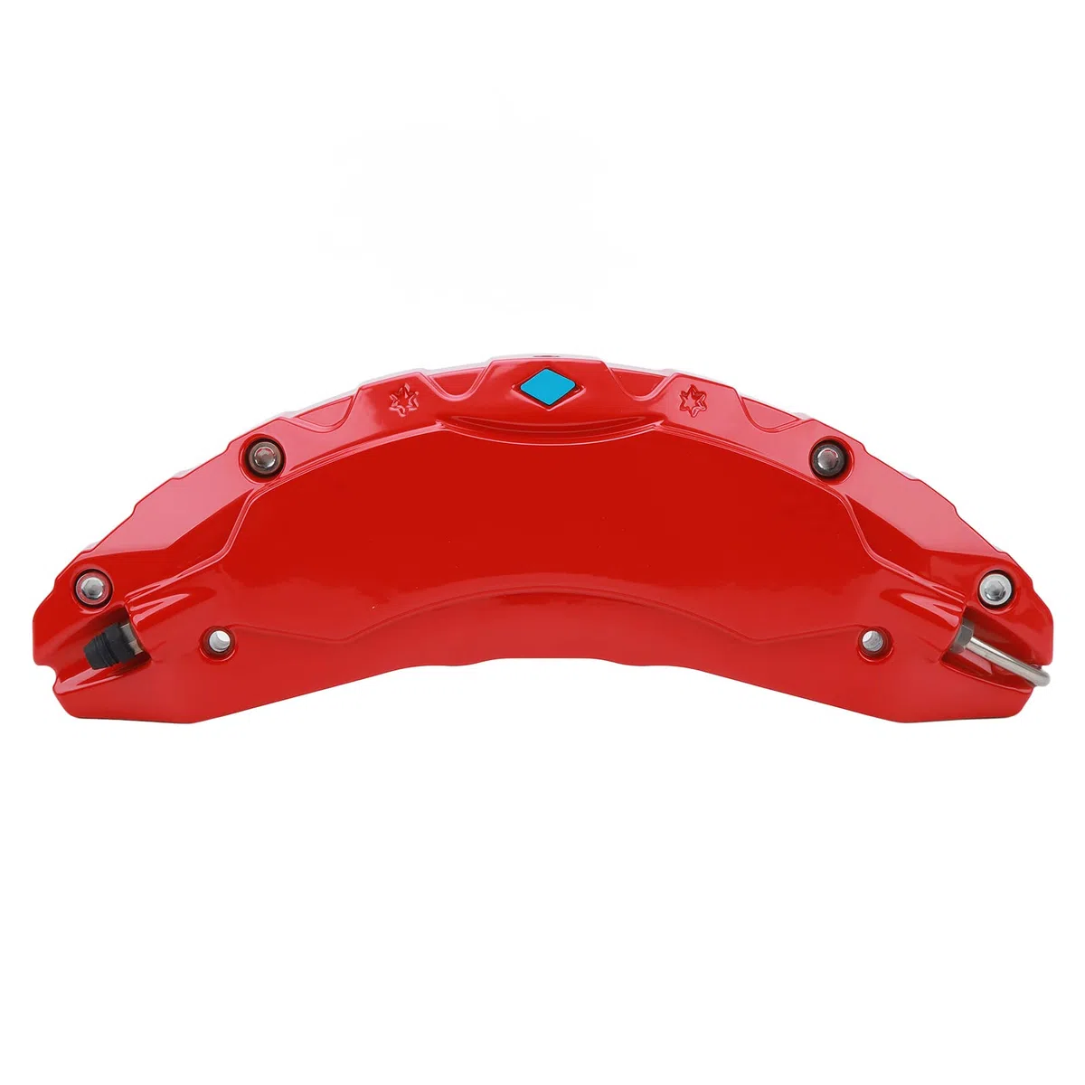 4 cubiertas de pinza de coche de aleación de aluminio para ruedas Tesla Model 3 de 18/19 pulgadas, color rojo, mejora el estilo, protege los frenos, fácil instalación