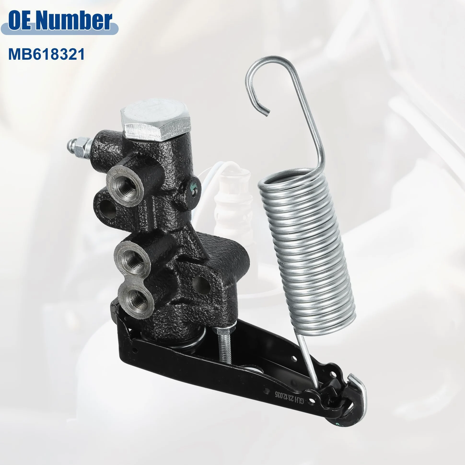QUARKZMAN Válvula de Compensación de Proporción de Carga de Freno para Mitsubishi L200 L200 K22T 1986-2007 No.Mb618321 - Paquete de 1
