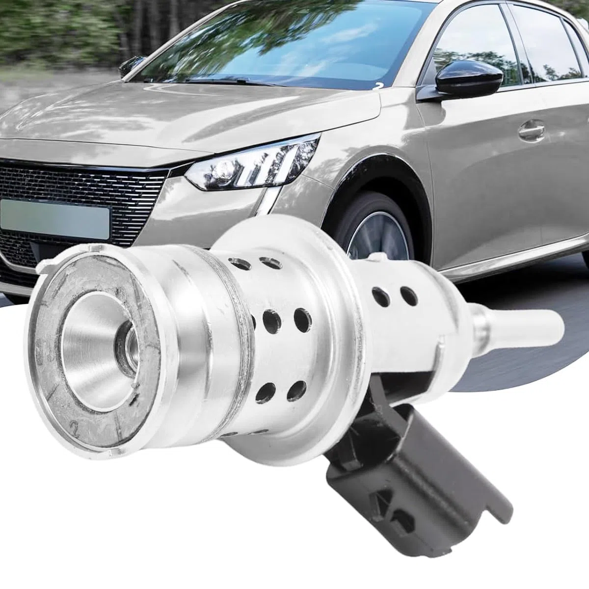 Inyector de combustible compatible con Citroën Berlingo C4 Peugeot 208 308 T9 9813930180 Válvula de retención de inyector de soldadura de solvente metálico