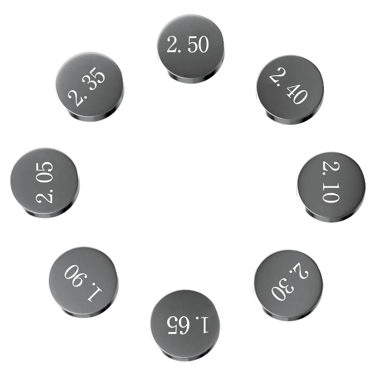 AHL- 47pcs 7.48mm Motocicleta Pastillas ajustable juego de válvulas Valve Shim kit para Yamaha FZS600 FZ6 2004-2007