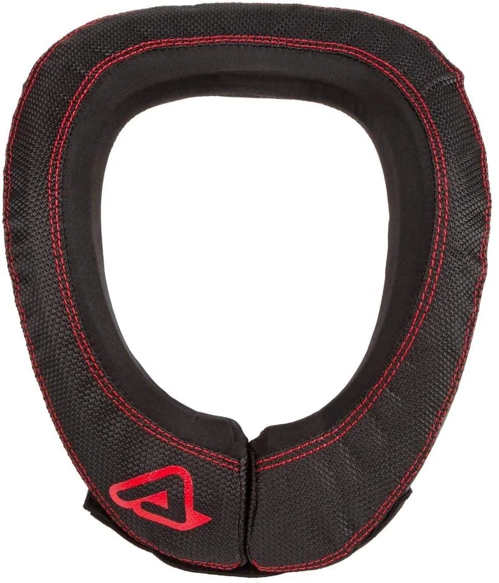 Acerbis 0023931.323 Collar para Niño X-Round, Negro Rojo