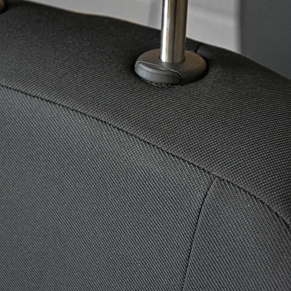 Mossa Fundas de Asientos adecuadas para Citroen Berlingo II Furgoneta (2008-2018) Solo Asientos Delanteros - Dos Individuales - E3