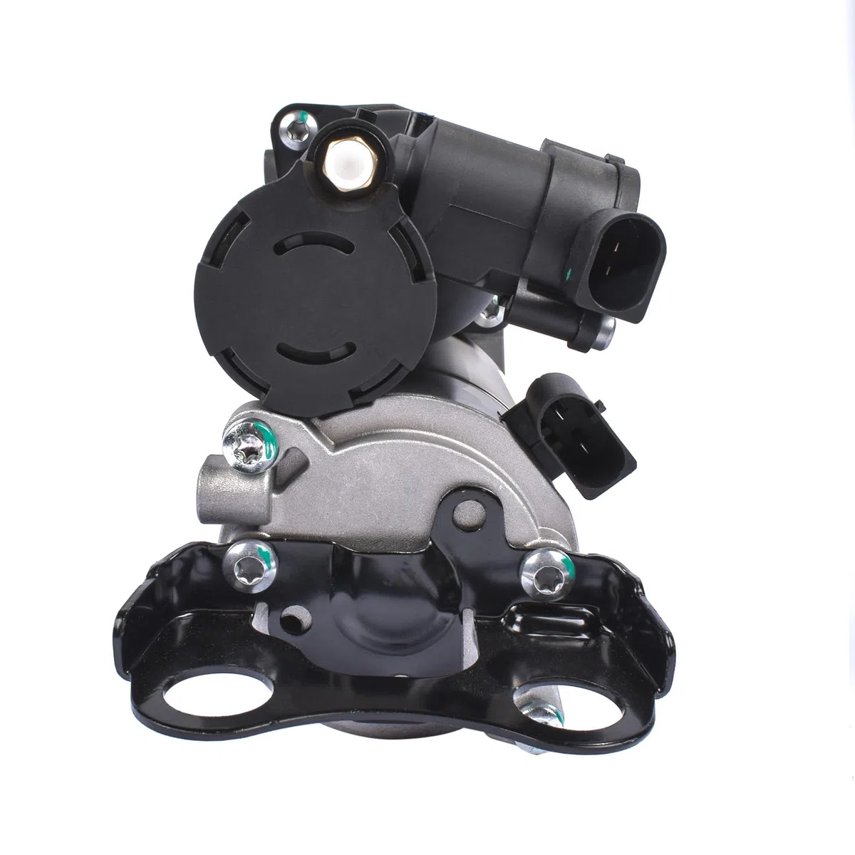 Compresor de suspensión neumática de nivelación W/Mount Compatible con 2004-2010 Serie 5 E61 520d 520i 523i 525i 530i 525d 535d 545i M5 37206792855 37106793778 Huiruhy
