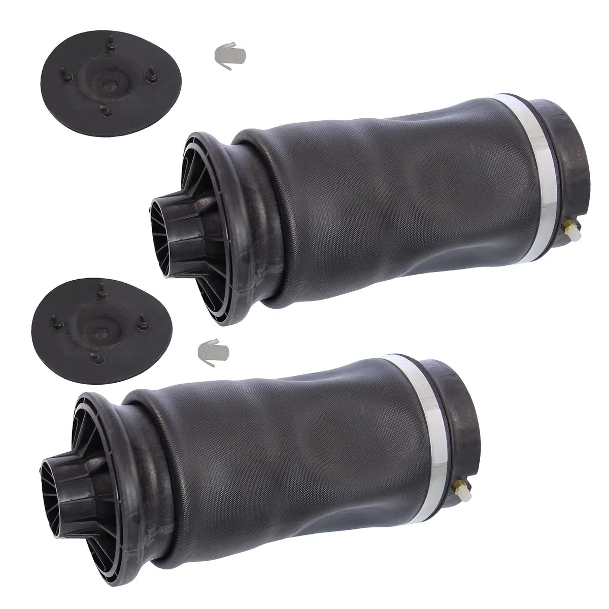ATEC Germany 2x Fuelles de aire para suspensión neumática eje trasero izquierda y derecha compatible con MERCEDES-BENZ GL-Class (X164), GL-Class (X166), M-Class (W164), M-Class (W166)