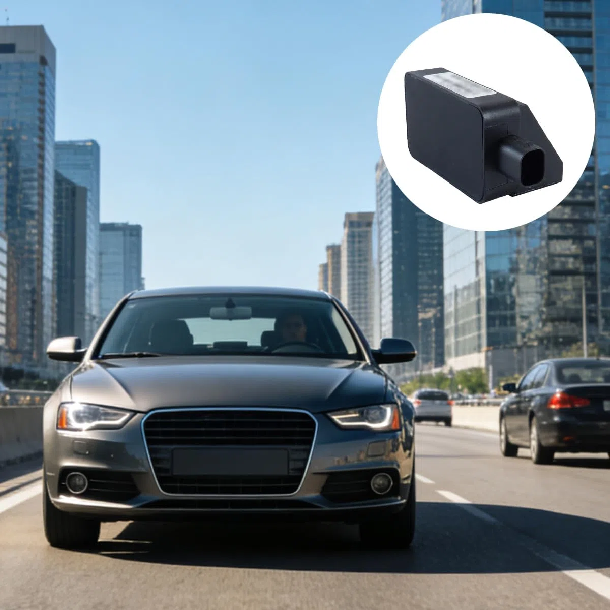 Sensor de velocidad de rotación 1J0907657B 1J1907637B 1J2907637B Compatible con A2 A3 S3 TT 1997-2003 Leon Octavia Golf Polo Alhambra ESP Sensor de guiñada y giro