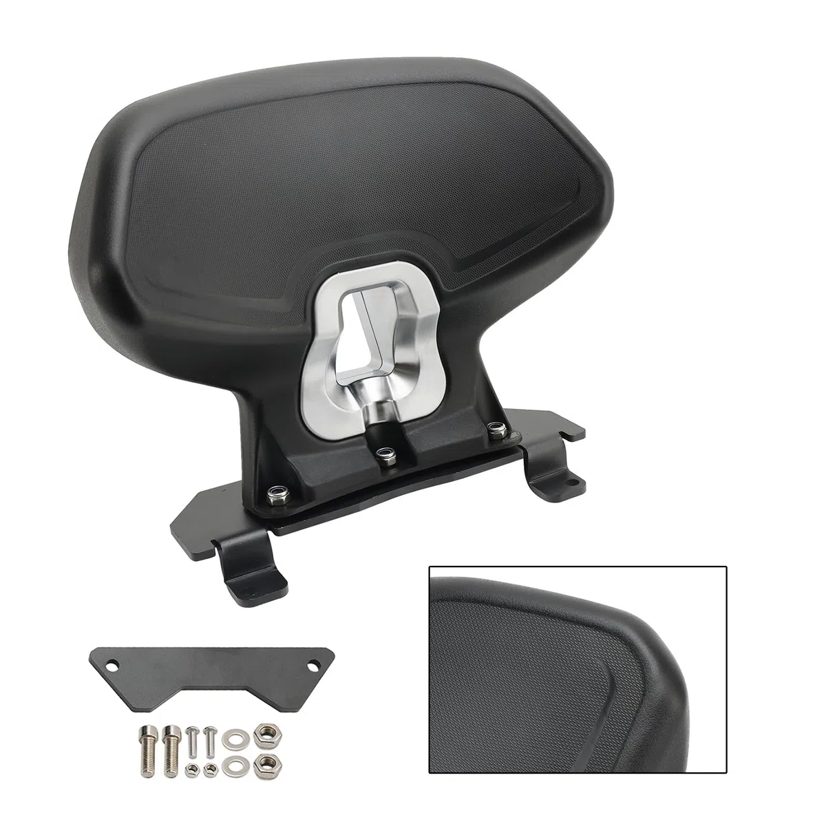 Topteng Passenger Sissy Bar Backrest Apto para BMW C400X 2018-2023 with Original handrails, Need Original Tailstock