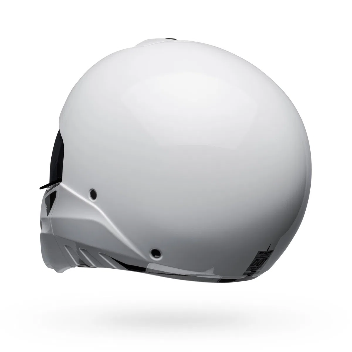 BELL Broozer - Casco (Duplet blanco brillante, grande)