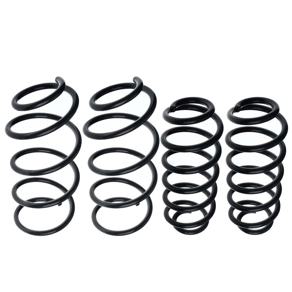 Frankberg 4x Muelles de chasis Muelles de suspensión Compatible con TT R.o.a.d.s.t.e.r 8N9 TT 8N3 Replace# RH3247,8N0411105D