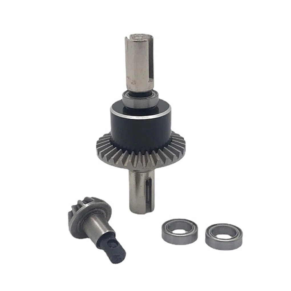 Juego de Eje diferencial Delantero y Trasero de Metal para 1/12 Wltoys 12428 Juego de Eje Conveniente para Wltoys 12428 Easy