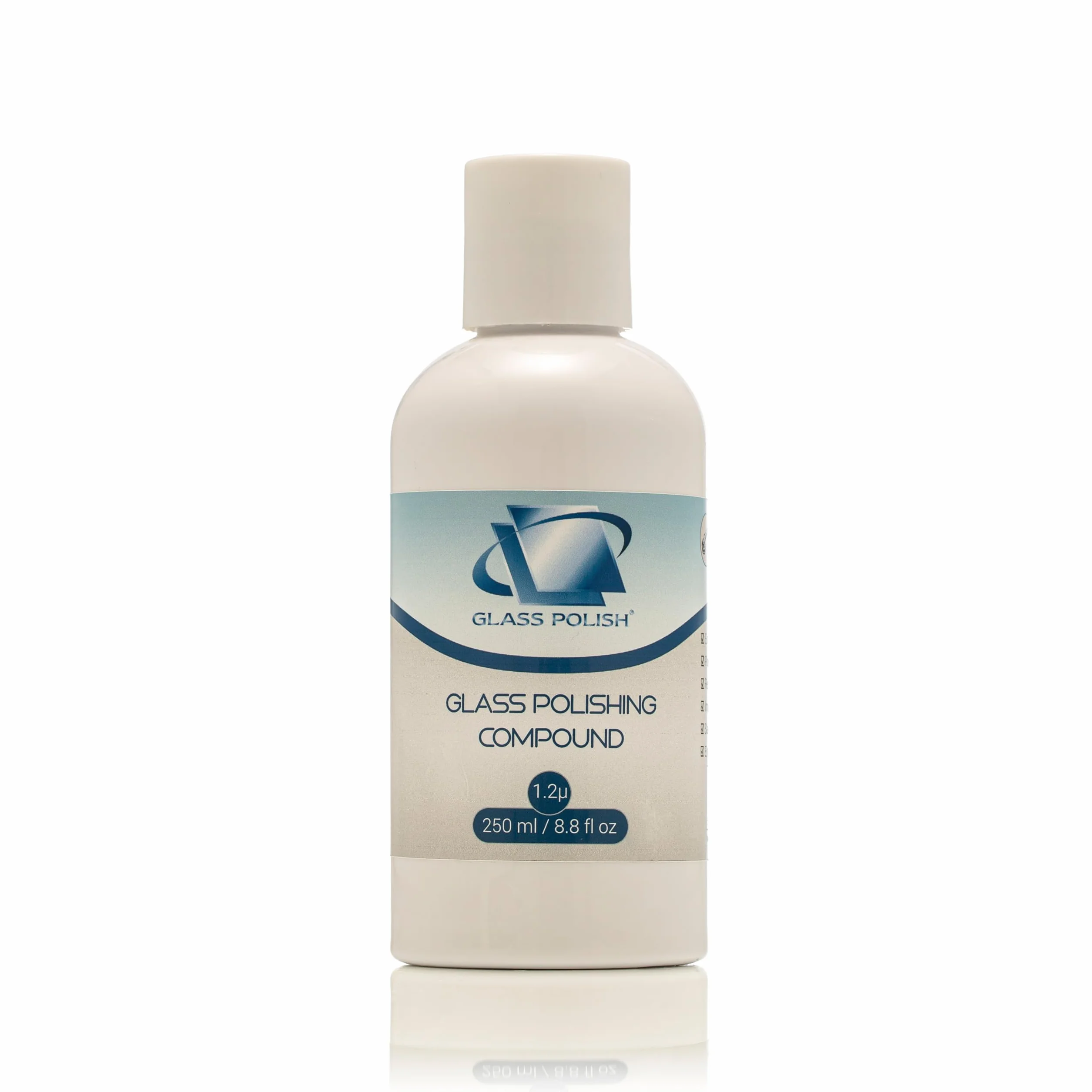 Compuesto de Pulido de Cristal de 250 ml, Vidrio Pulido Solución, óxido de Cerio Suspended Gel – Grado Fino