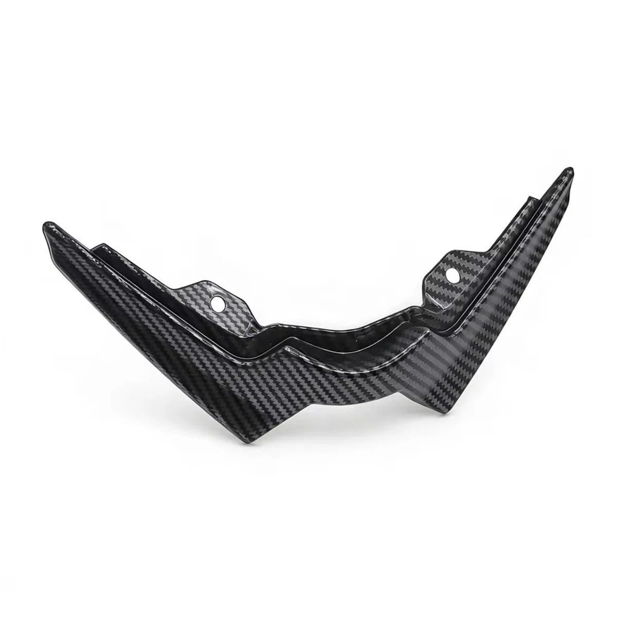 Motocicleta Alerón para Tiger para Sport 800 660 para Tiger 800 para Tiger660 Cubierta Alerón Pico Guardabarros Rueda Delantera Alerones Motocicleta(Carbon Look)