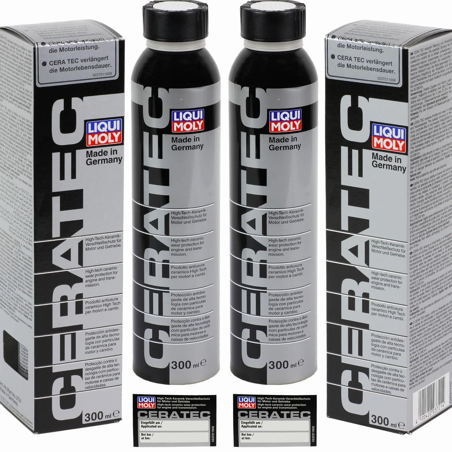 Ceratec Liqui Moly para tratamiento cerámico, para motores, 300 ml