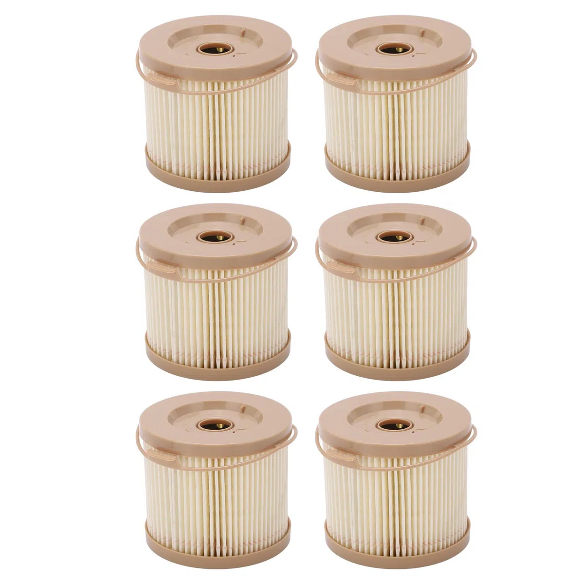 Separador de Agua del Filtro de Combustible, Reemplazo Kit de 6 Piezas Filtro de Agua de Aceite para RACOR 2010PM, OR 500FG, Calidad Alta para Hogar, Auto, Industria