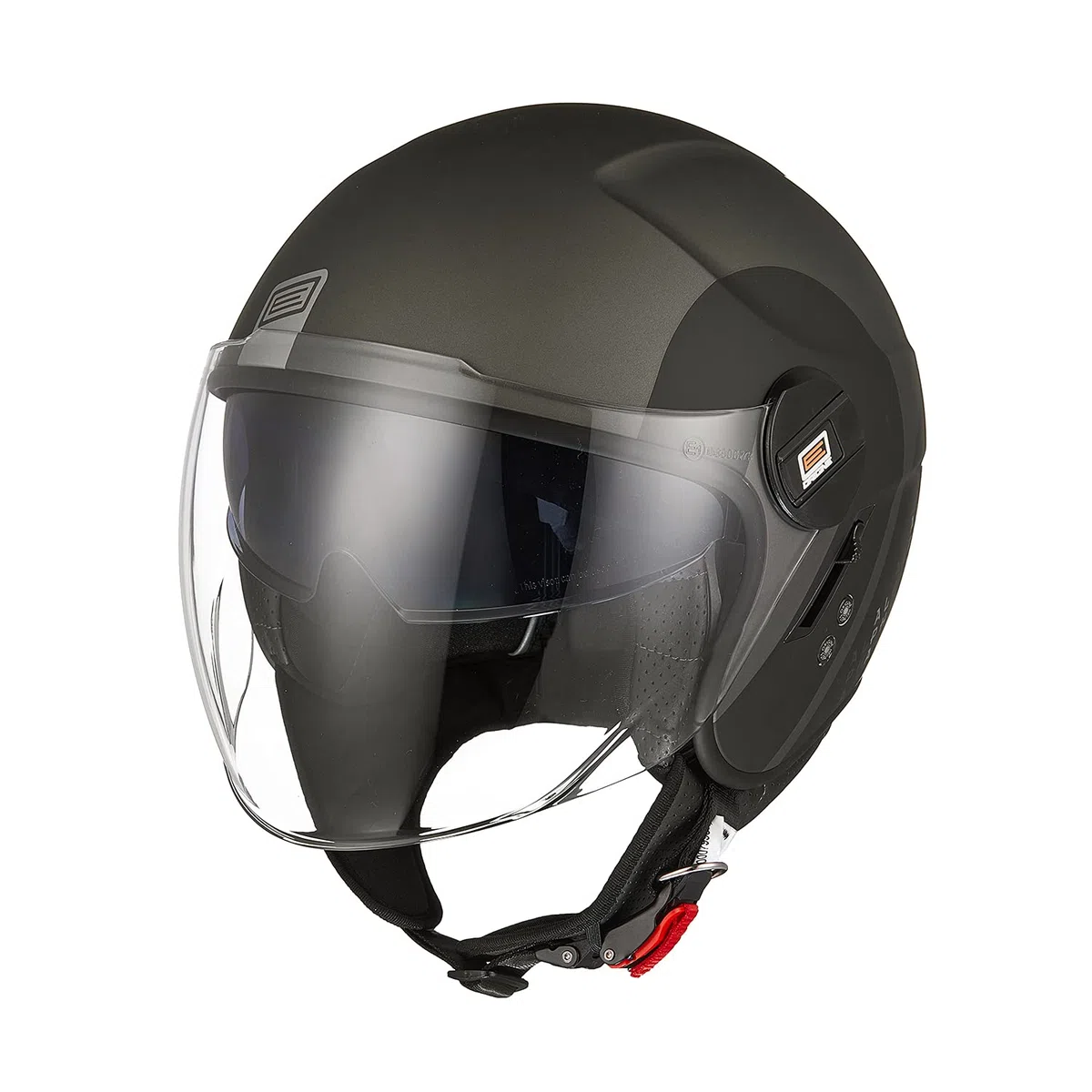 ORIGINE Casco Moto Jet Casco Moto Abierto Scooter con Doble Visera Homologado ECE