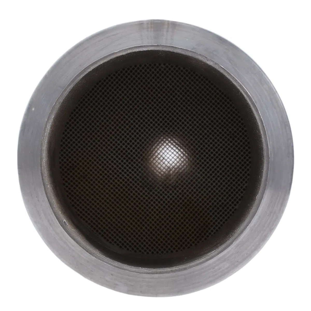 1 StüCk 2.5 Spun Catalizador Catalizador Catalítico Universal de Alto Flujo Acero Inoxidable 425250 Catalizador Catalítico de Escape
