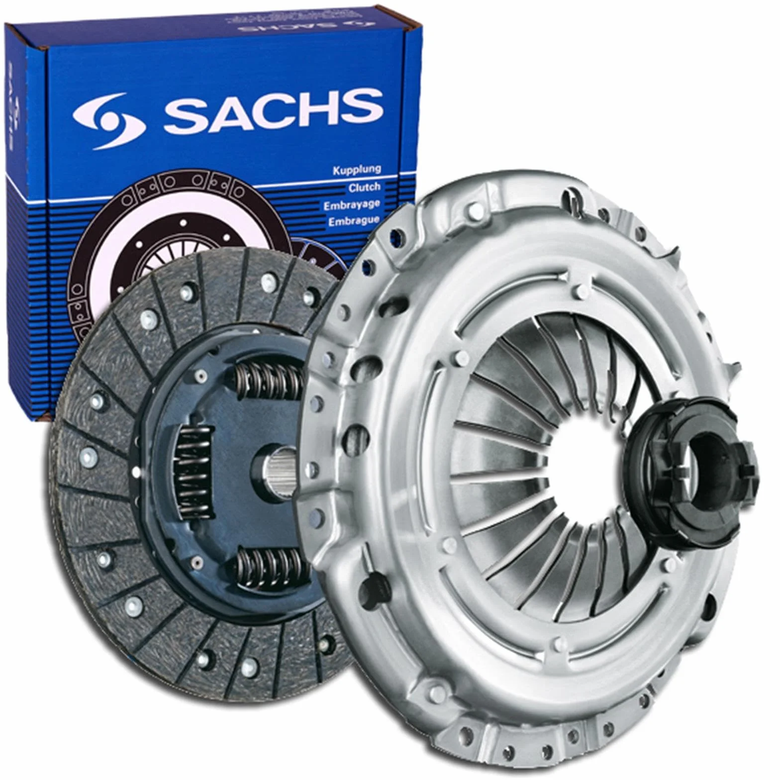 SACHS 3000 951 585 Kit De Embrague Compatible Con Renault Clio Mio II (BB_, CB_) 1998-2016