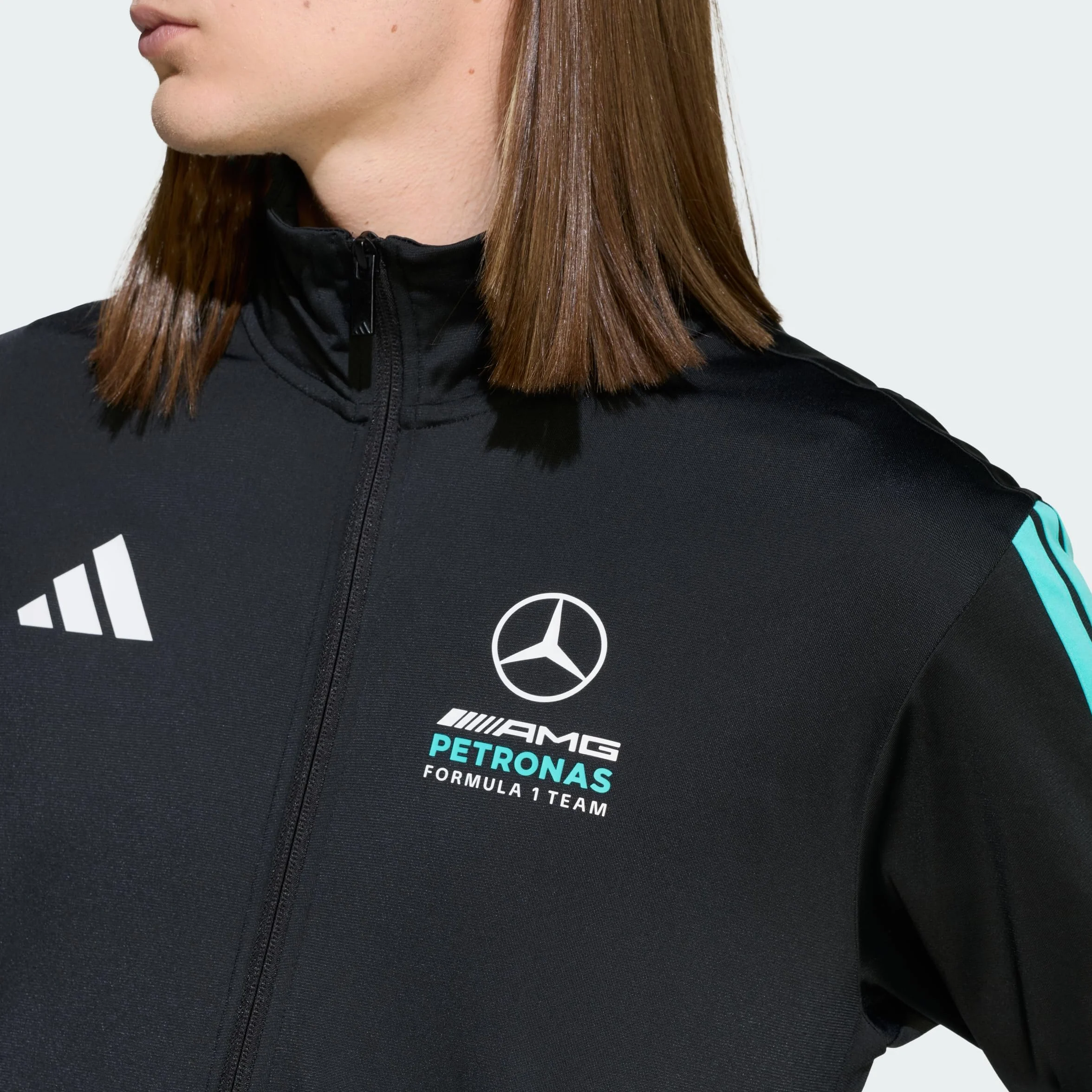 adidas Men's Chaqueta Deportiva Mercedes - AMG Petronas Formula 1 Team DNA