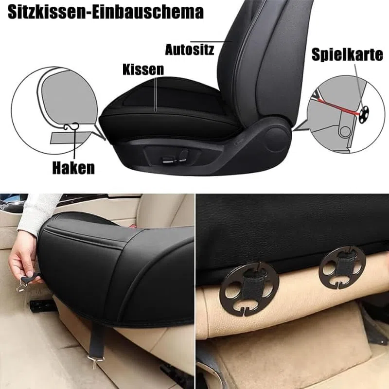 Asientos Fundas Asientos Coche Cuero, para Peugeot 3008 GT Line 2019-2021 Impermeables Juegos De Cubreasientos Interior Accesorios